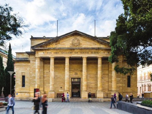 The Art Gallery of South Australia on North Terrace.