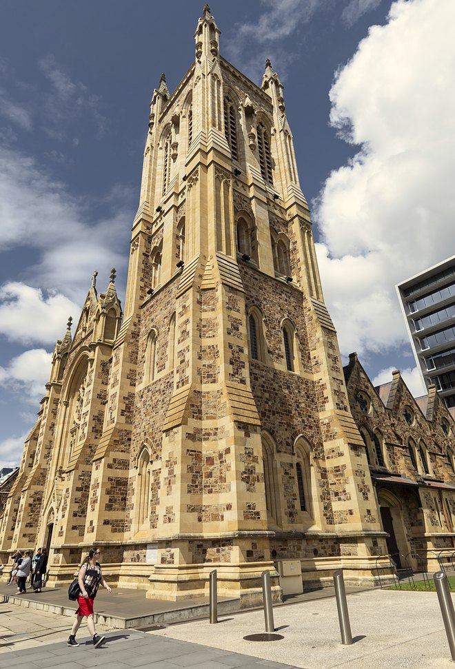 St Francis Xavier&rsquo;s Cathedral on Wakefield Street.
